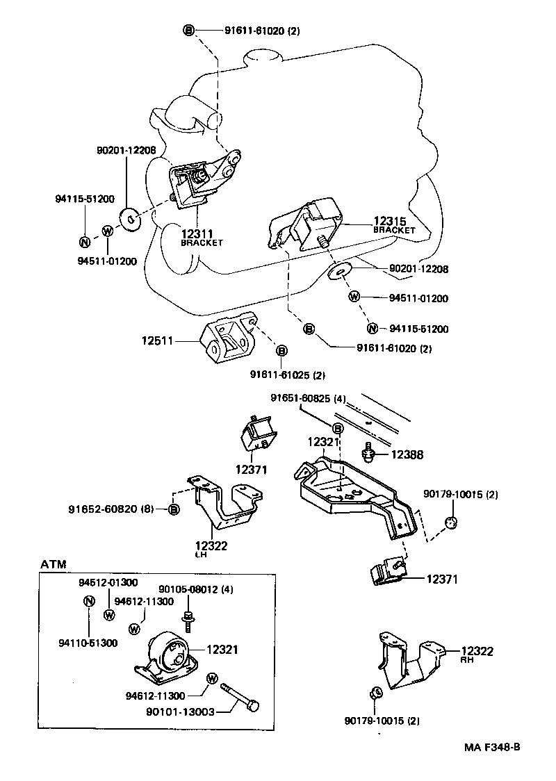  LITE TOWNACE V WG |  MOUNTING