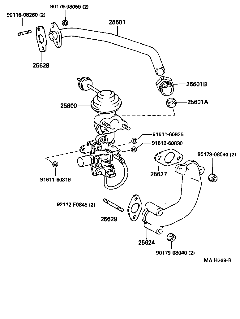  HILUX |  EXHAUST GAS RECIRCULATION SYSTEM