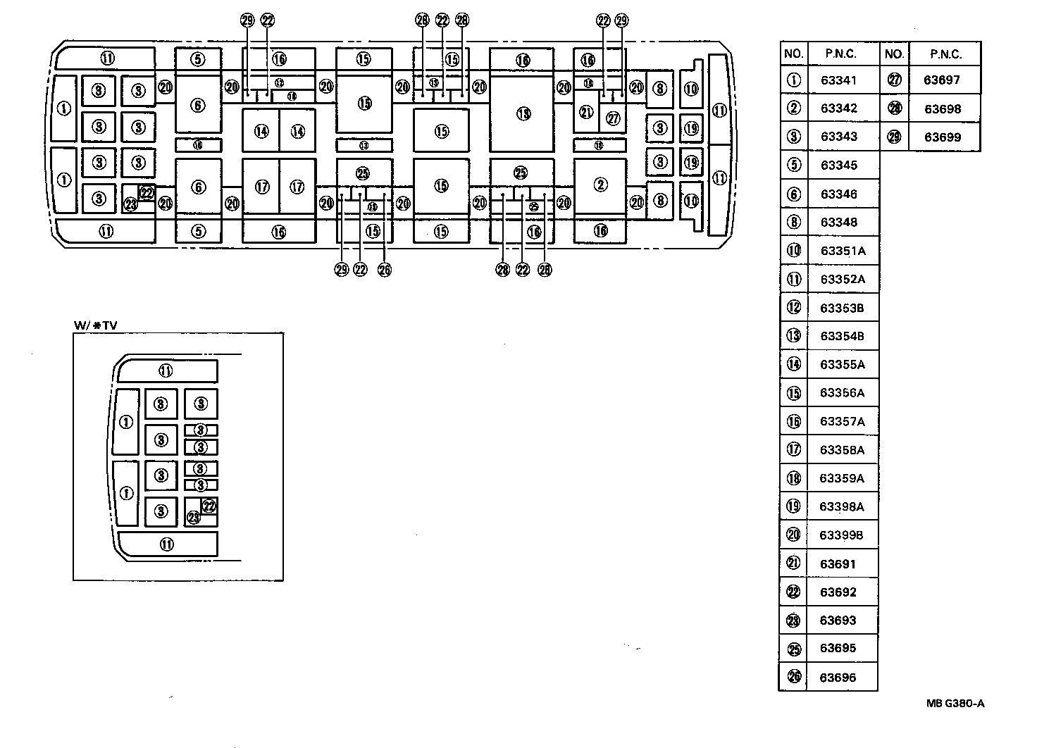  COASTER |  ROOF HEADLINING SILENCER PAD