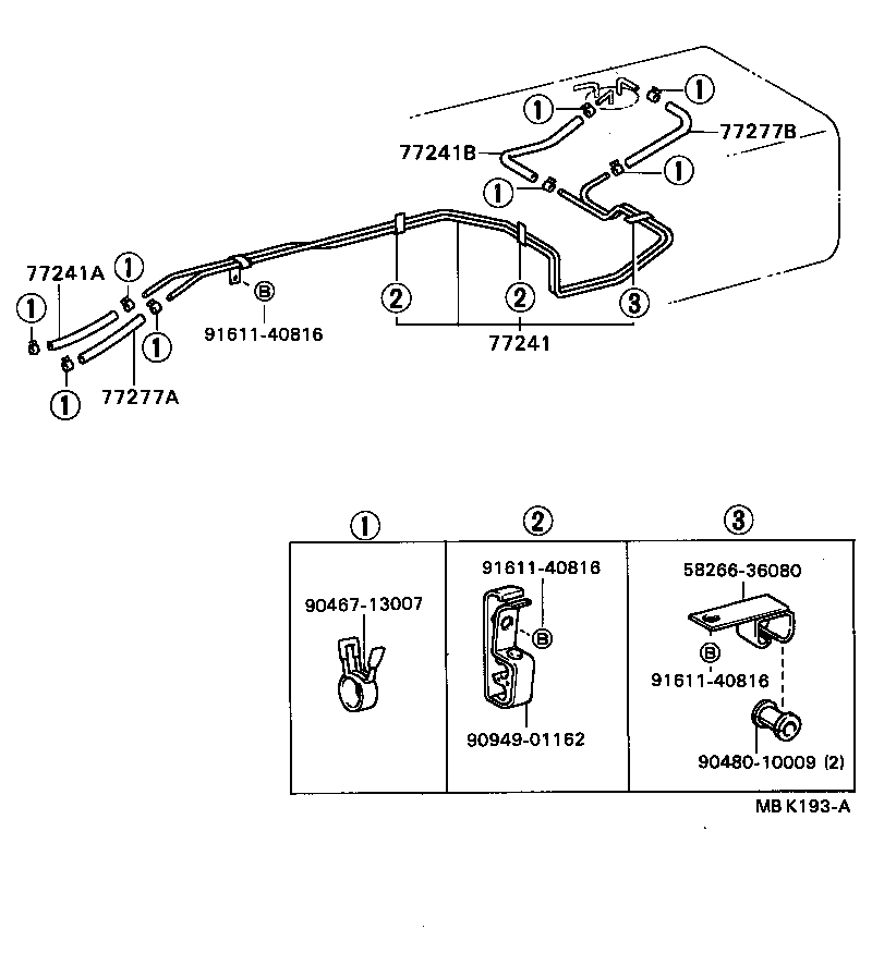  COASTER |  FUEL TANK TUBE