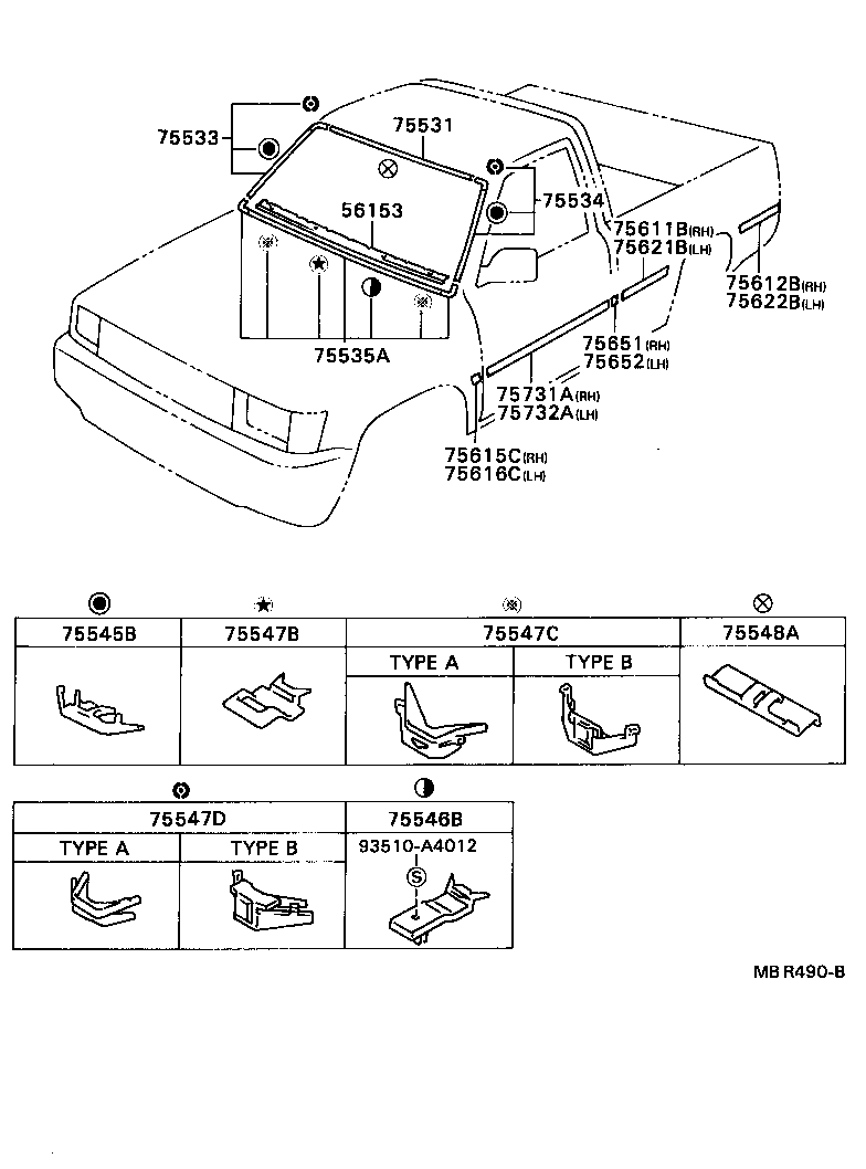  HILUX |  MOULDING