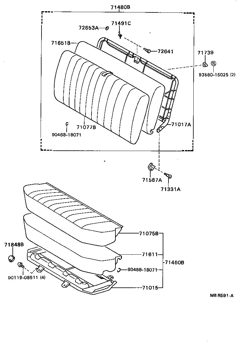  HILUX |  SEAT SEAT TRACK