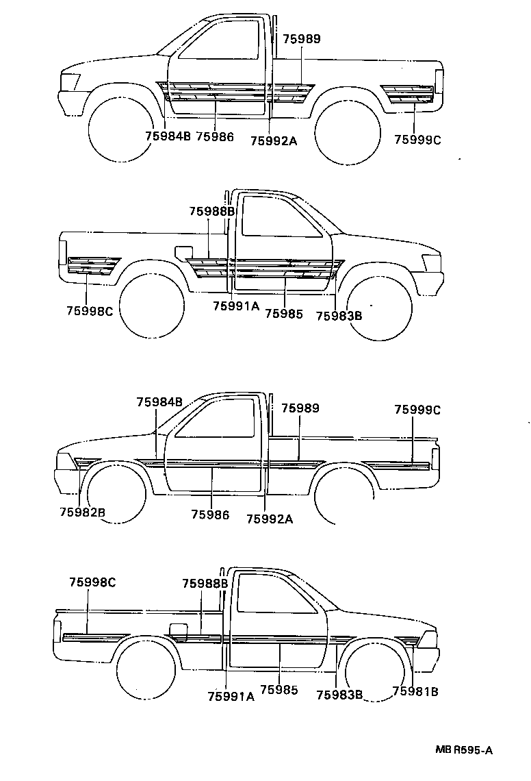  HILUX |  BODY STRIPE