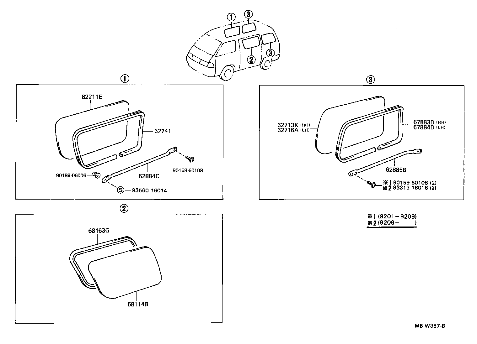  LITE TOWNACE V WG |  SIDE WINDOW