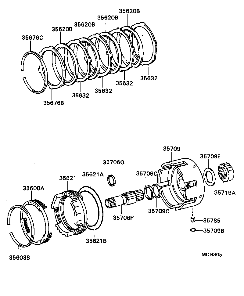  COASTER |  CENTER SUPPORT PLANETARY SUN GEAR ATM