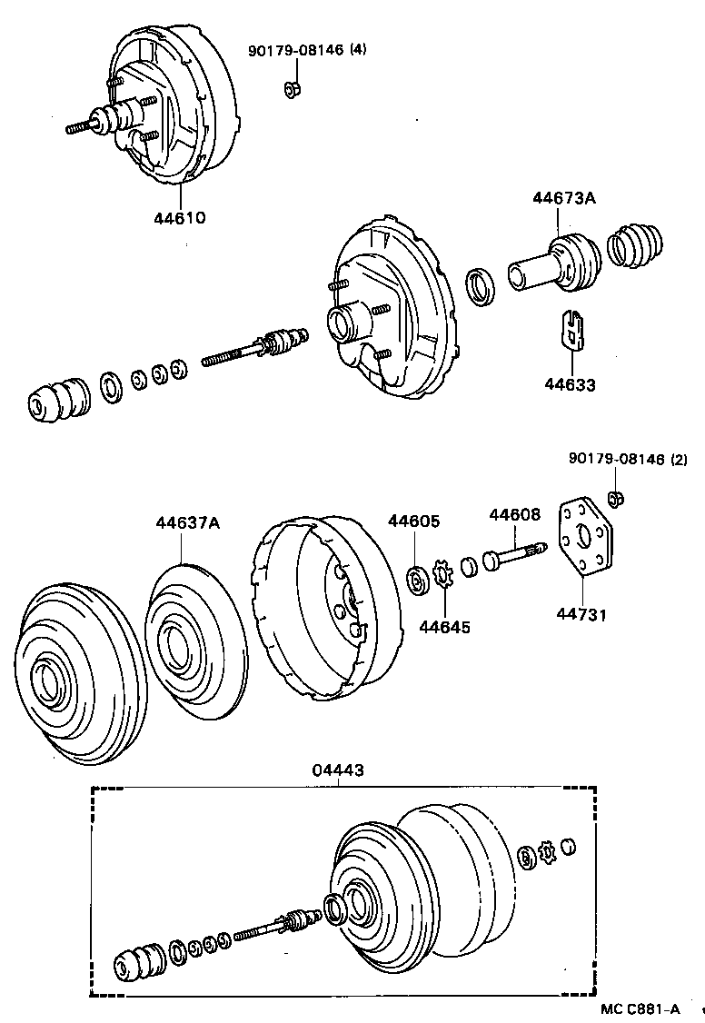  COASTER |  BRAKE BOOSTER VACUUM TUBE