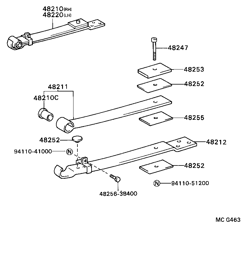  COASTER |  REAR SPRING SHOCK ABSORBER