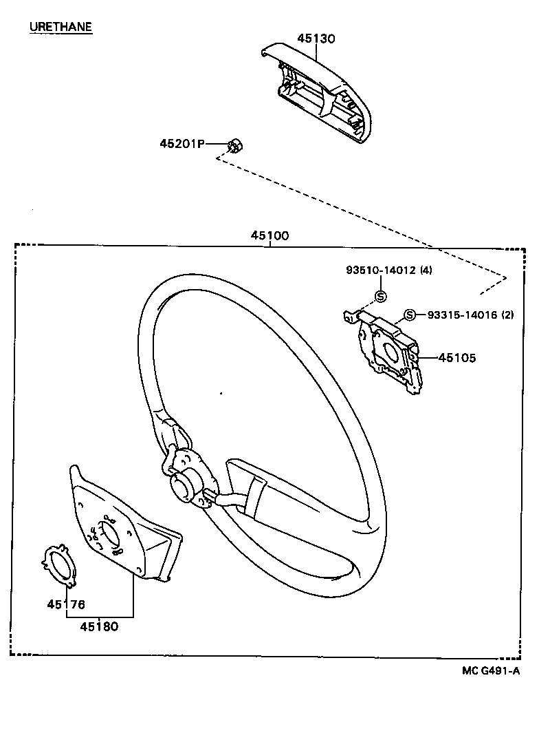  COASTER |  STEERING WHEEL