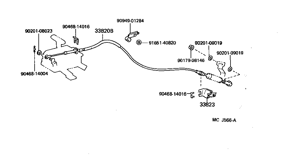  LITE TOWNACE TRUCK |  SHIFT LEVER RETAINER