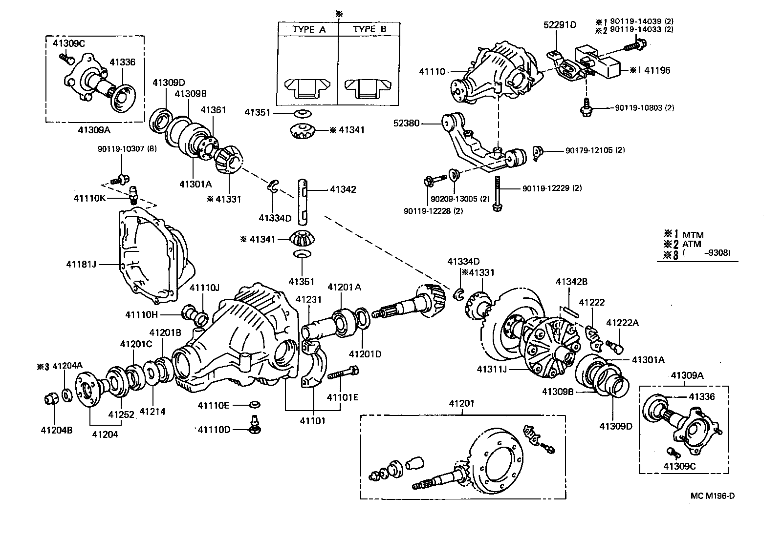  SPRINTER |  REAR AXLE HOUSING DIFFERENTIAL