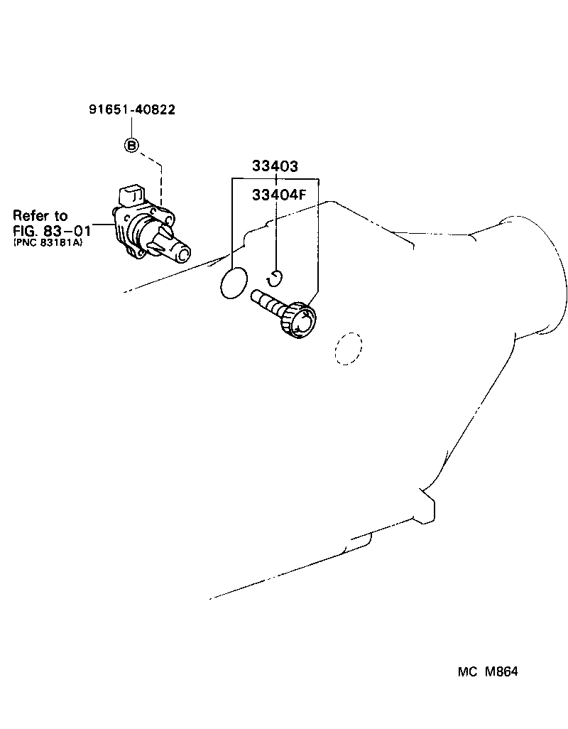  LITE TOWNACE V WG |  SPEEDOMETER DRIVEN GEAR MTM