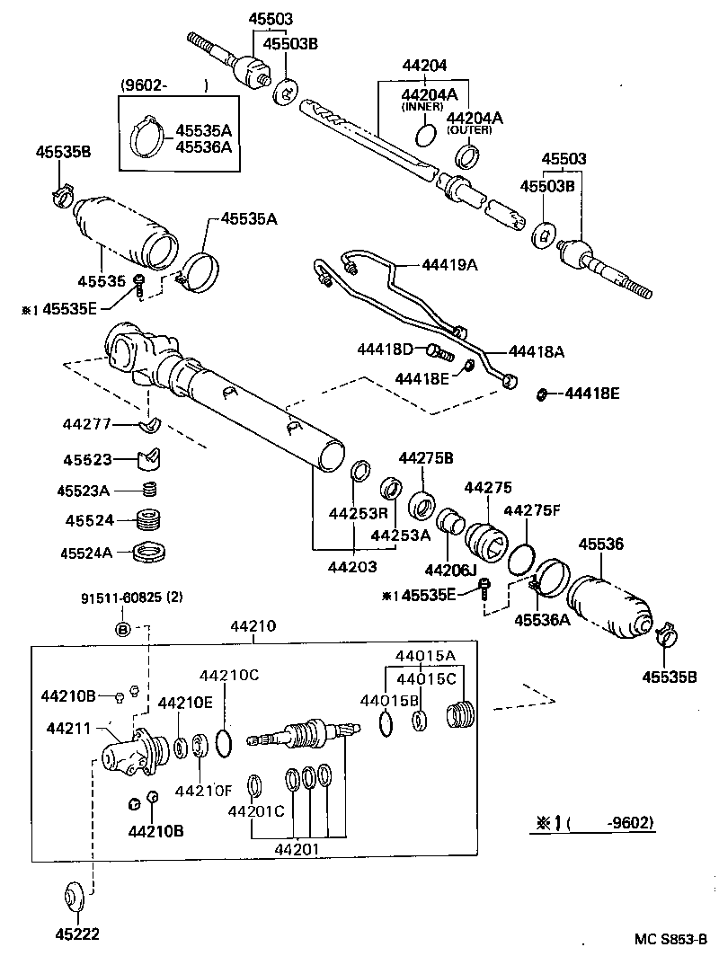 QUICK DELIVERY |  FRONT STEERING GEAR LINK