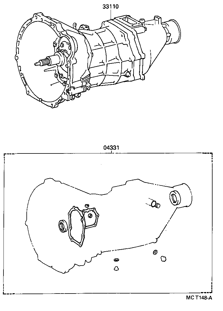  QUICK DELIVERY |  TRANSAXLE OR TRANSMISSION ASSY GASKET KIT MTM