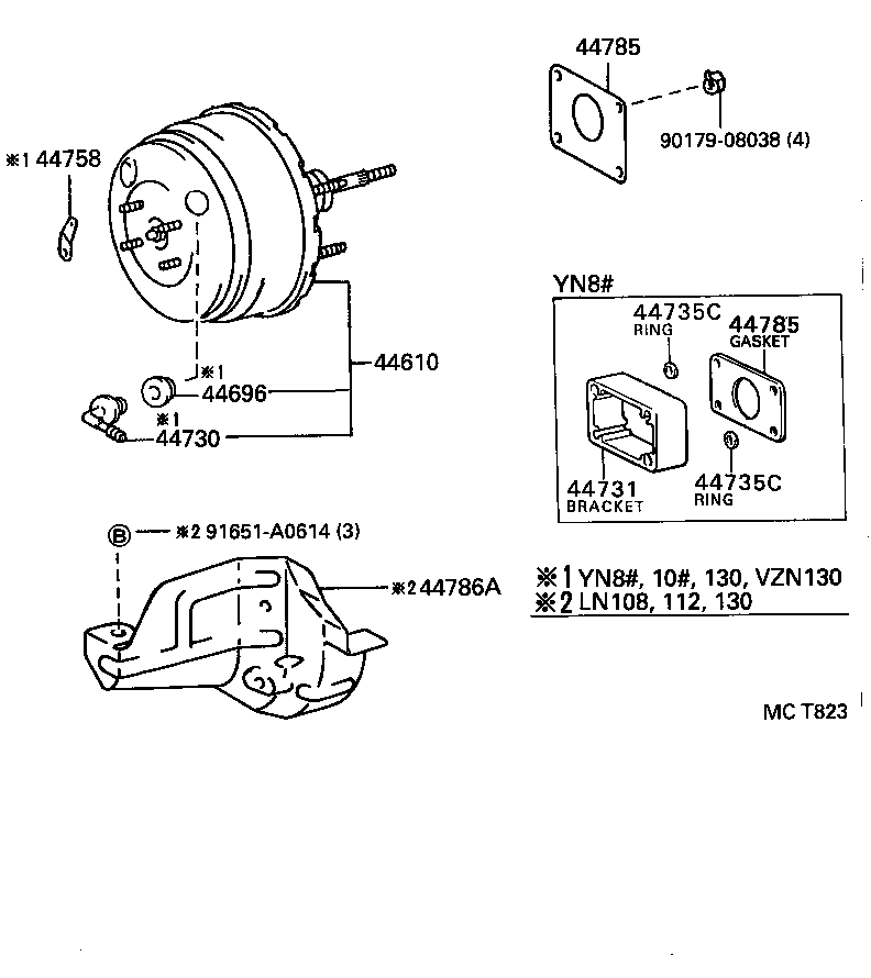  HILUX |  BRAKE BOOSTER VACUUM TUBE