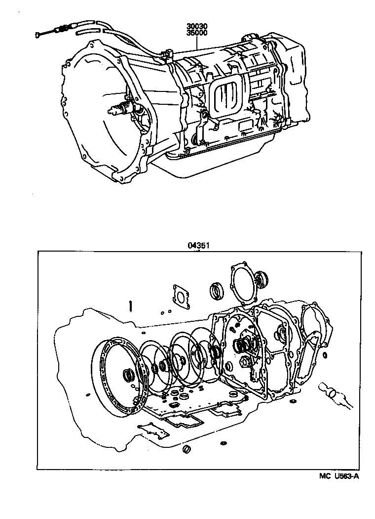  MEGA CRUISER |  TRANSAXLE OR TRANSMISSION ASSY GASKET KIT ATM