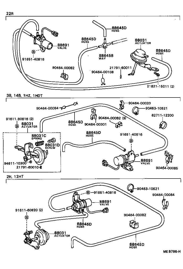  COASTER |  HEATING AIR CONDITIONING VACUUM PIPING