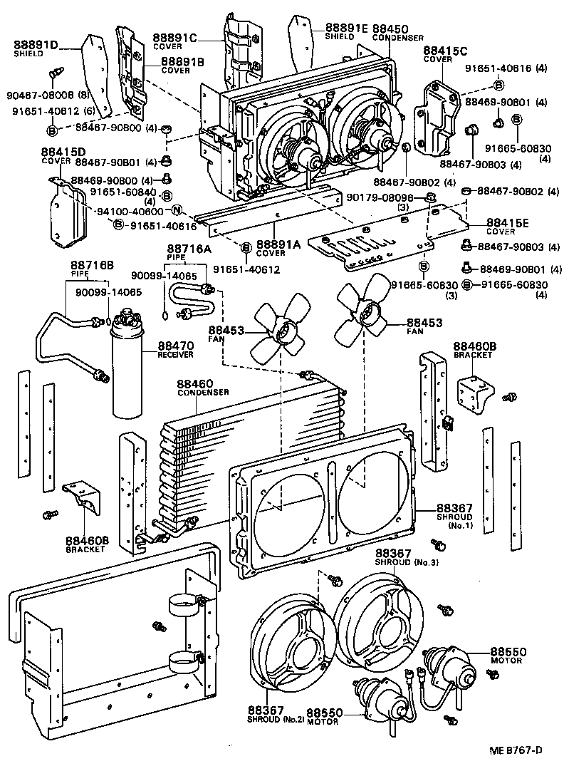  COASTER |  HEATING AIR CONDITIONING COOLER PIPING