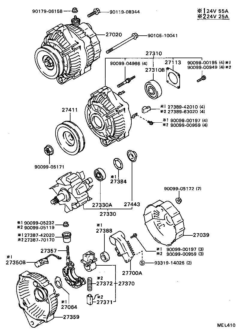  COASTER |  ALTERNATOR