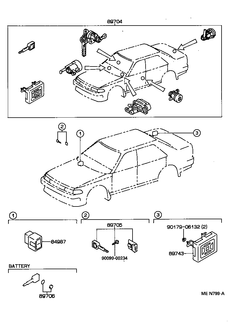 toyota celica st183 parts #2