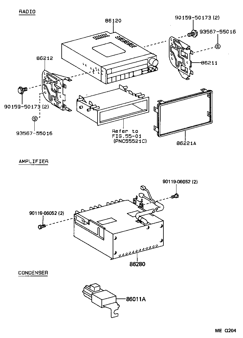  SERA |  RADIO RECEIVER AMPLIFIER CONDENSER