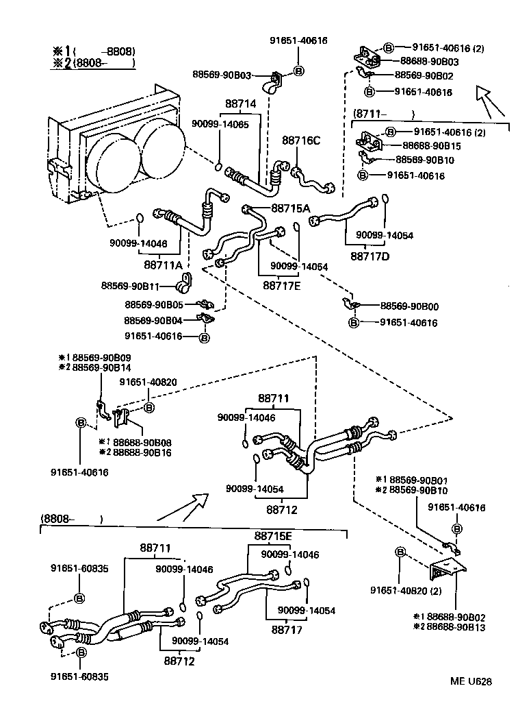  COASTER |  HEATING AIR CONDITIONING COOLER PIPING