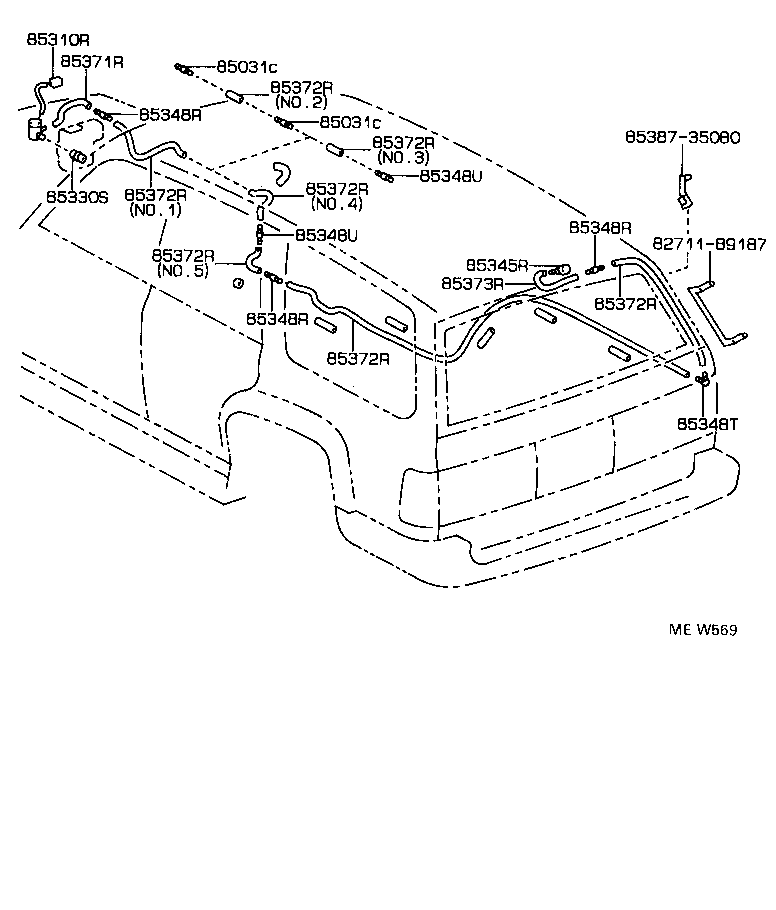  HILUX |  REAR WASHER