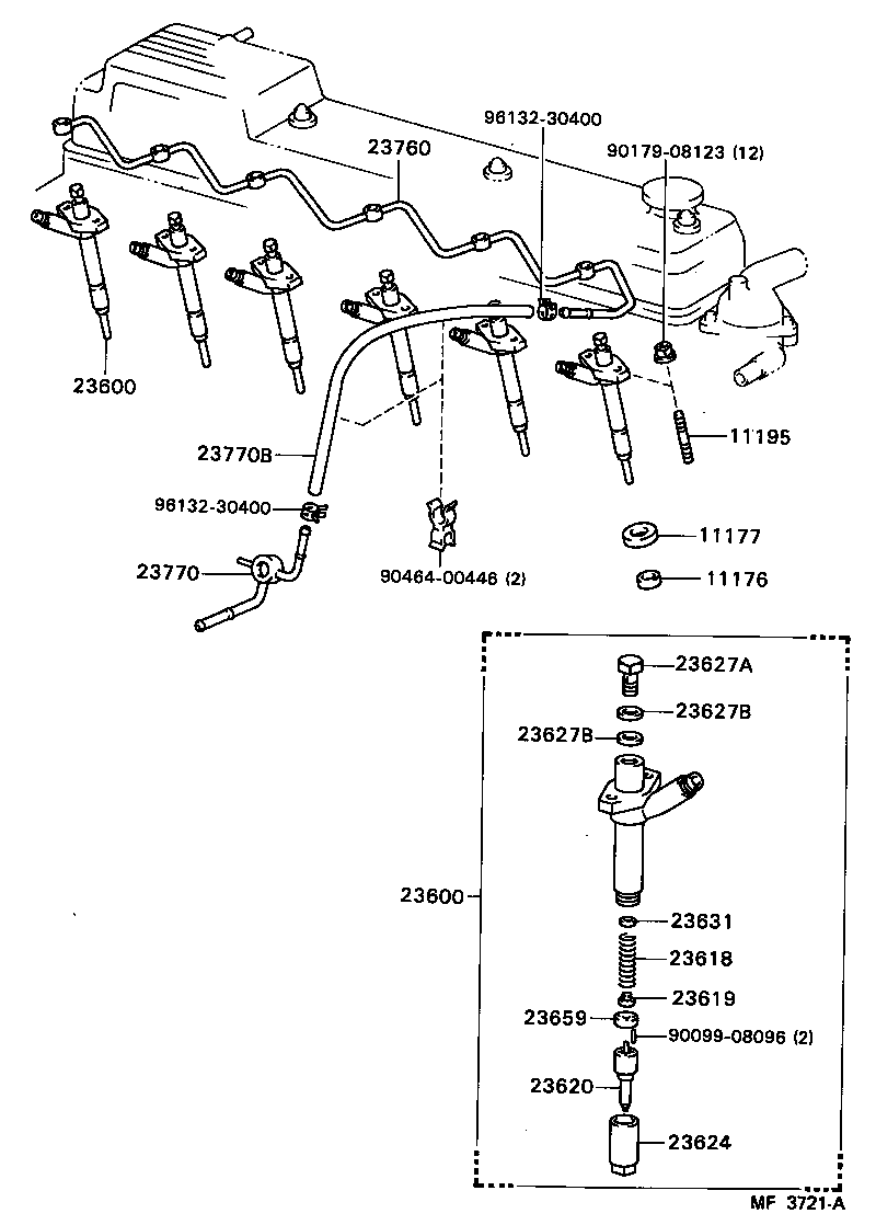  COASTER |  INJECTION NOZZLE