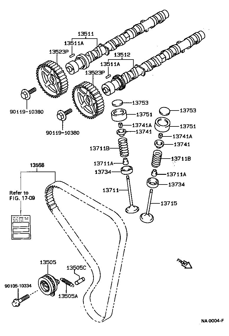  COROLLA |  CAMSHAFT VALVE