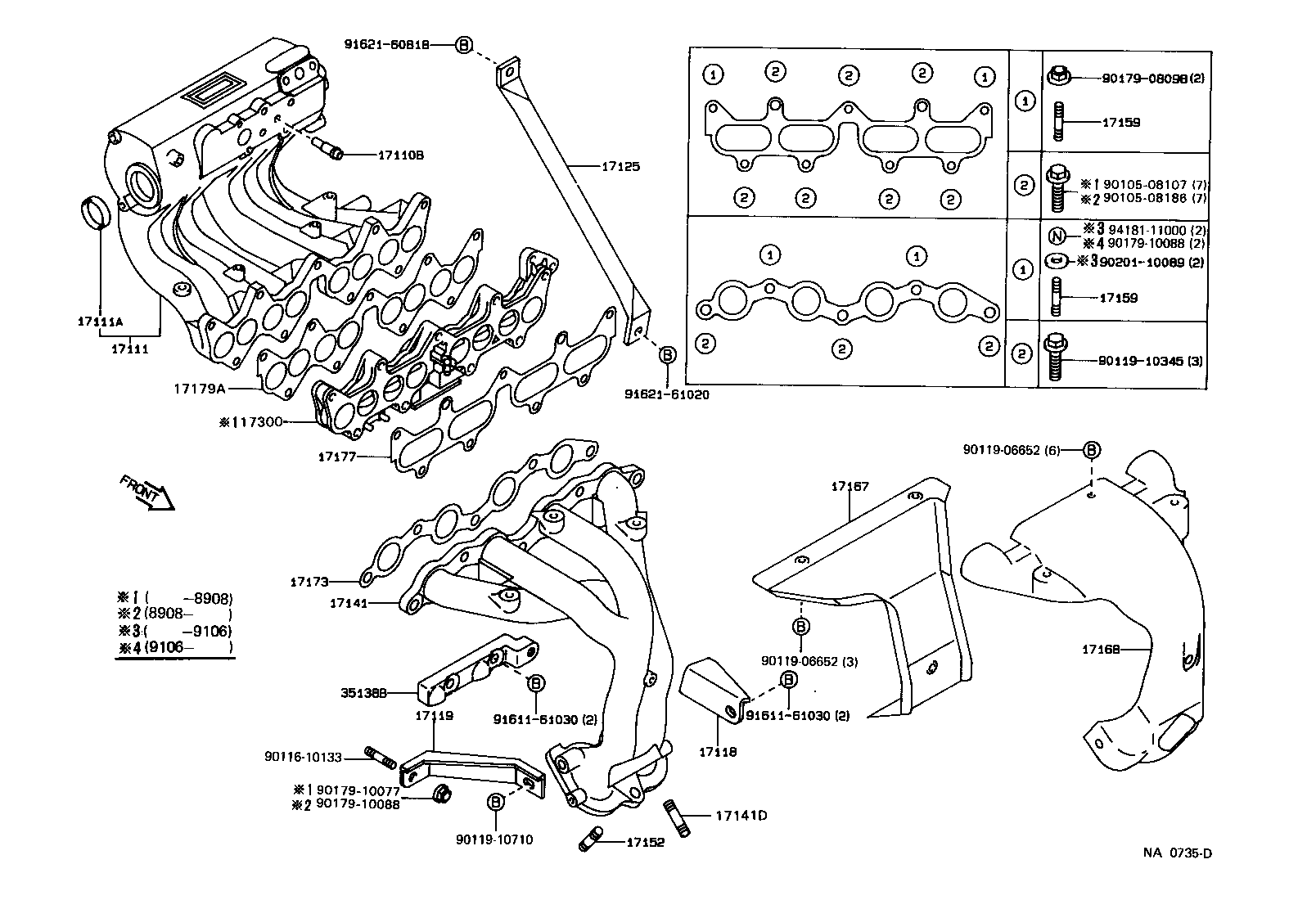  COROLLA |  MANIFOLD