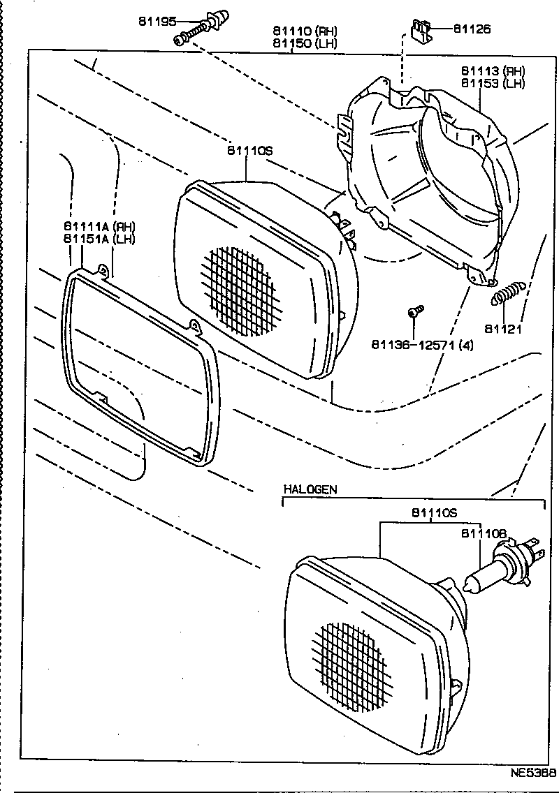  HILUX |  HEADLAMP