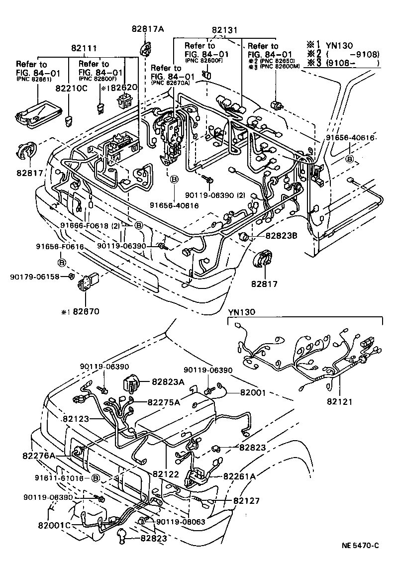  HILUX |  WIRING CLAMP