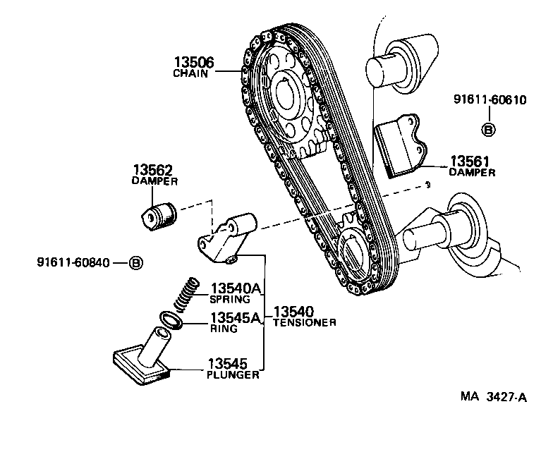  TOYOACE |  TIMING CHAIN