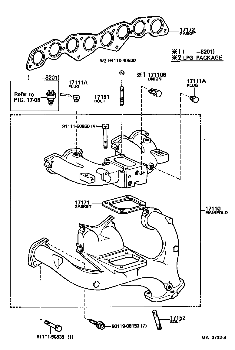  TOYOACE |  MANIFOLD