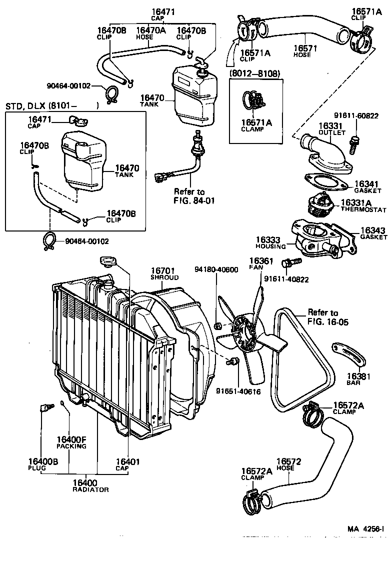  LITE TOWNACE TRUCK |  RADIATOR WATER OUTLET