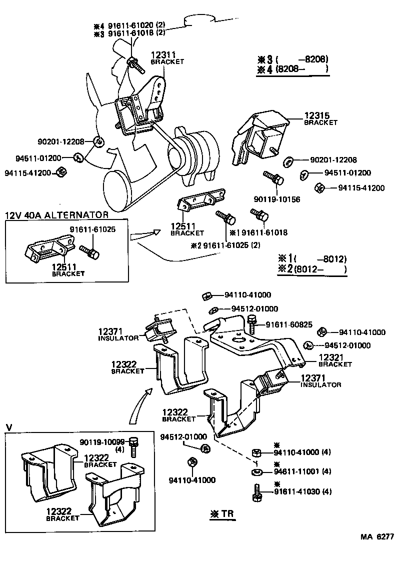  LITE TOWNACE TRUCK |  MOUNTING