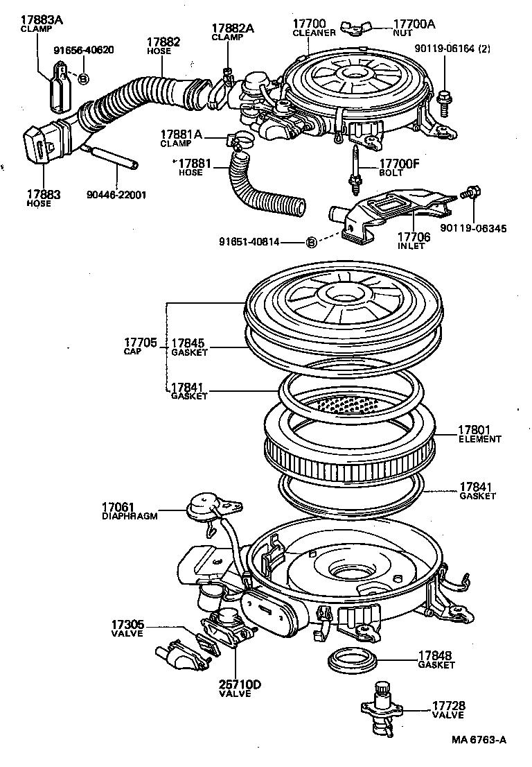  CARINA FR |  AIR CLEANER