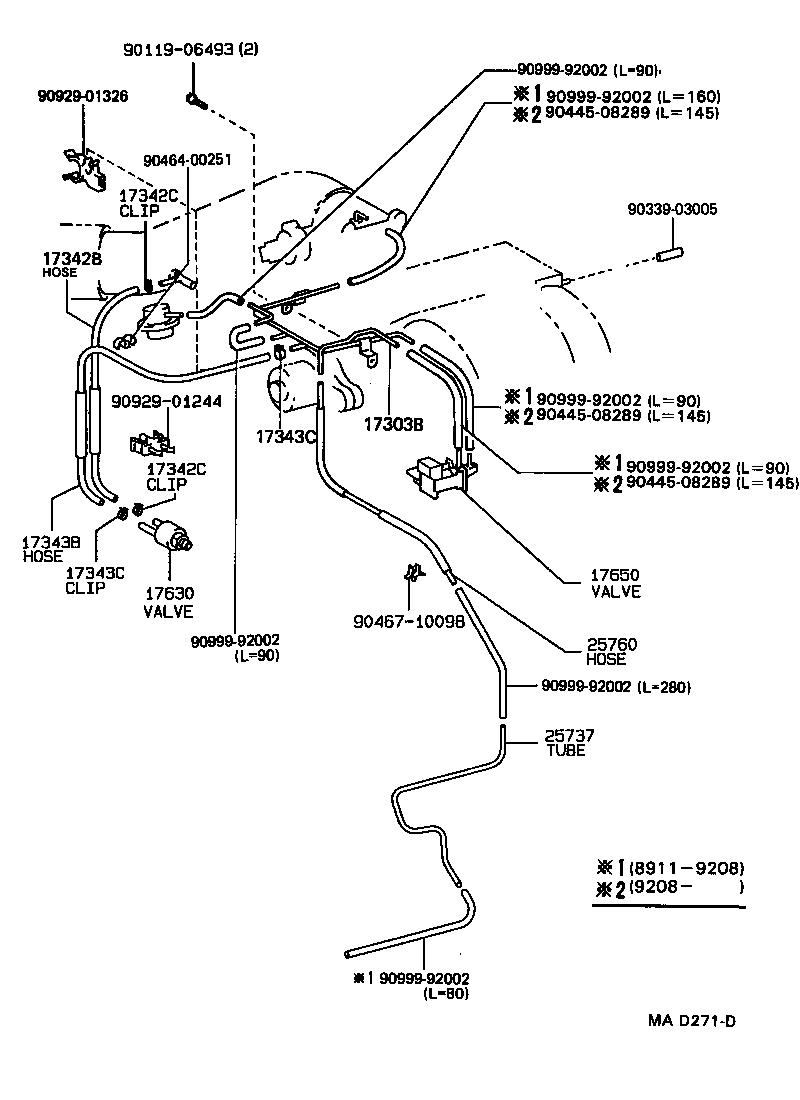  CELSIOR |  VACUUM PIPING