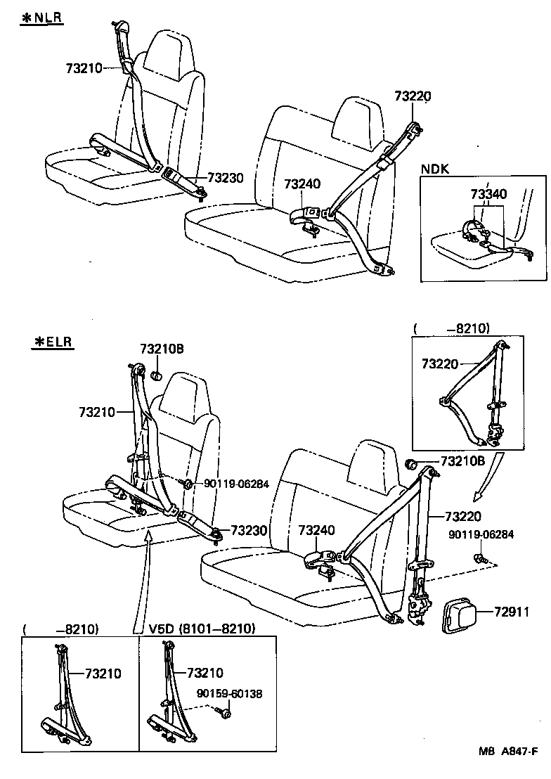  LITE TOWNACE TRUCK |  SEAT BELT