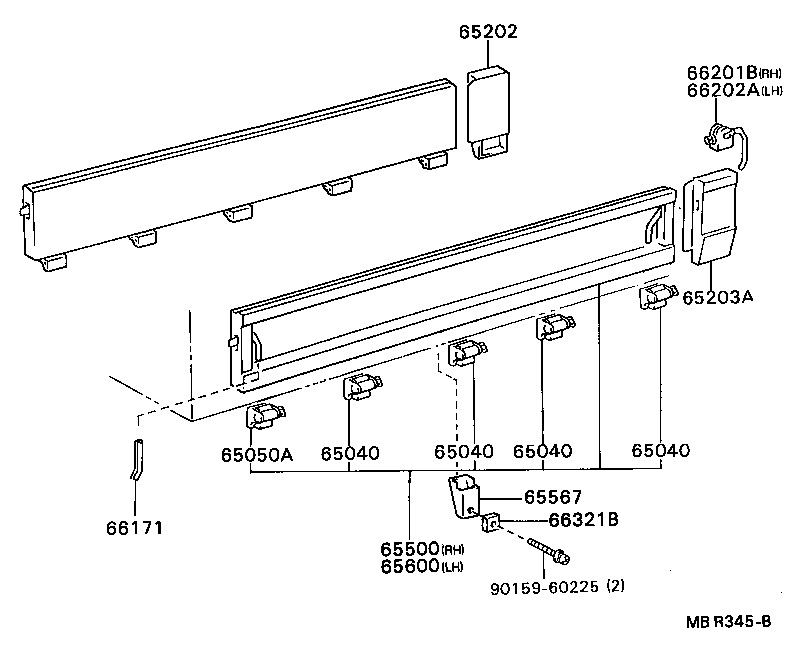  DYNA TOYOACE |  REAR BODY SIDE PANEL