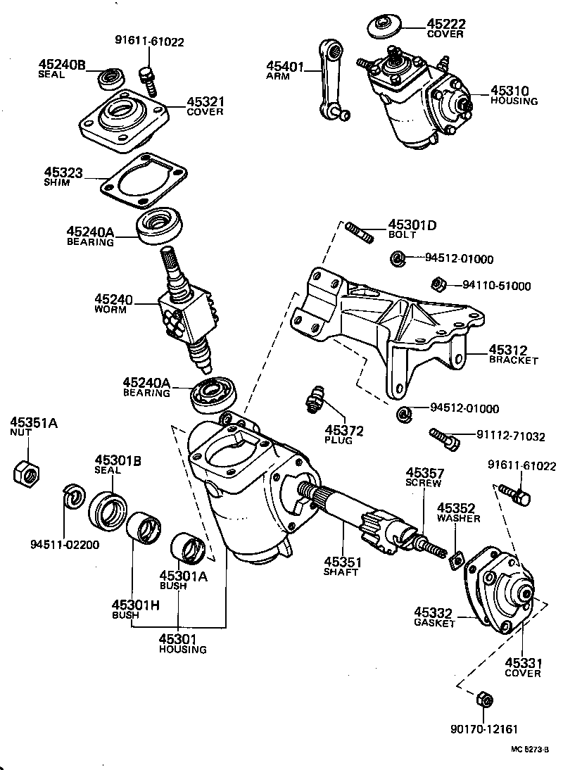  DYNA TOYOACE |  STEERING COLUMN SHAFT