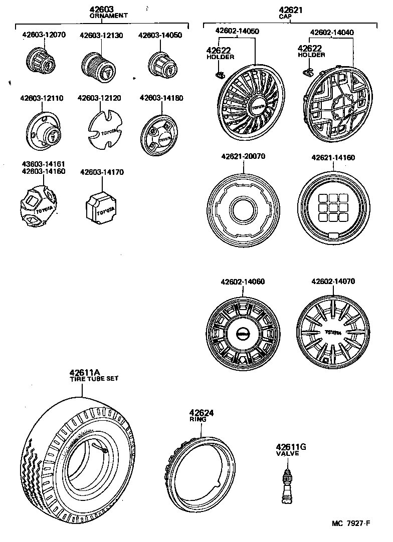  CARINA FR |  DISC WHEEL WHEEL CAP