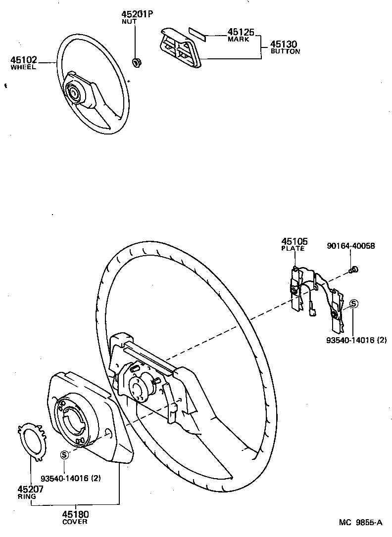  CARINA FR |  STEERING WHEEL