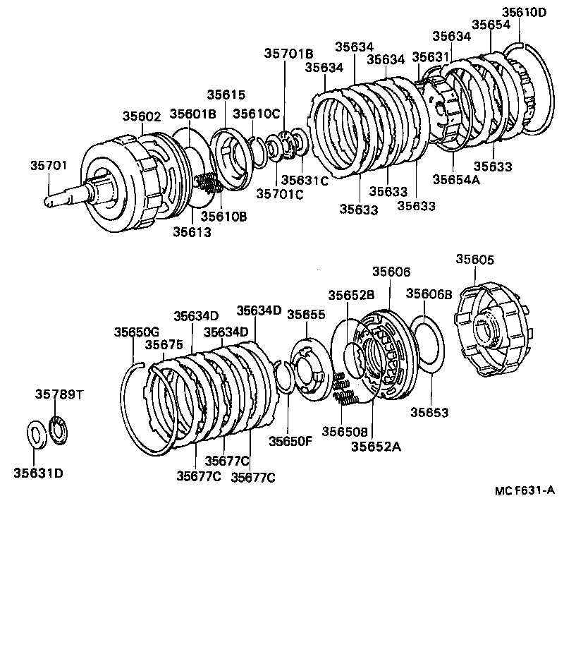  SOARER |  BRAKE BAND MULTIPLE DISC CLUTCH ATM