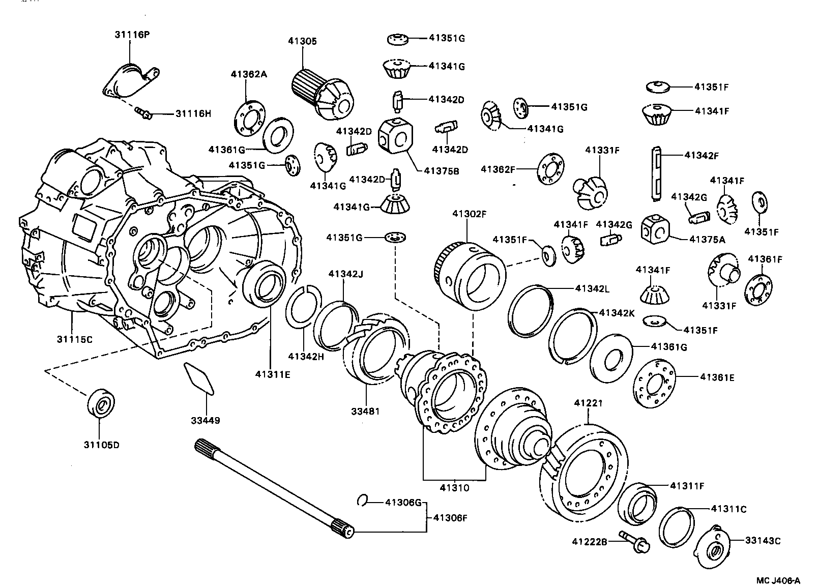  SPRINTER |  FRONT AXLE HOUSING DIFFERENTIAL