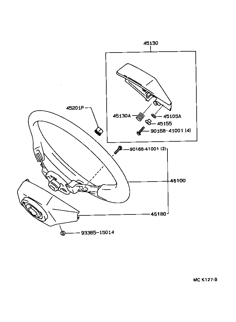  LAND CRUISER VAN |  STEERING WHEEL