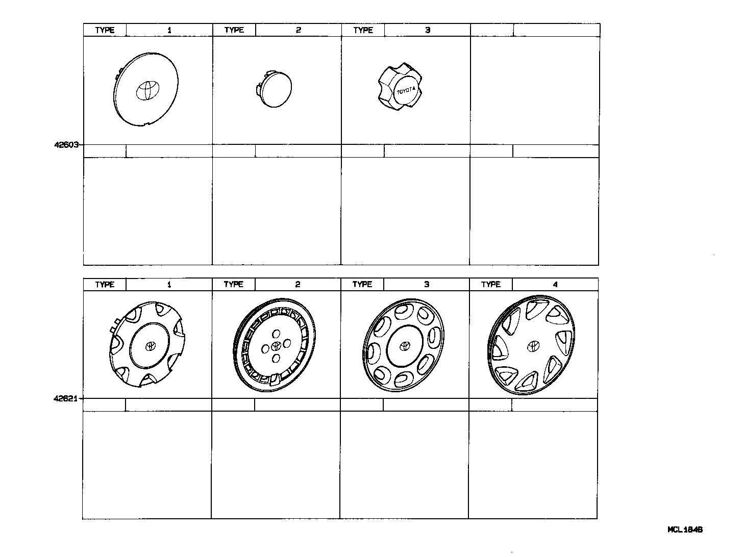  COROLLA 2 |  DISC WHEEL WHEEL CAP