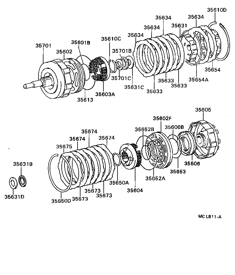  DELIBOY |  BRAKE BAND MULTIPLE DISC CLUTCH ATM