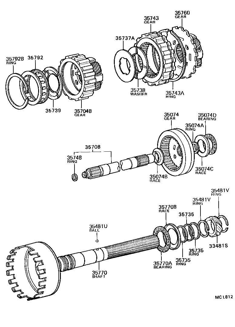  DELIBOY |  PLANETARY GEAR REVERSE PISTON COUNTER GEAR ATM