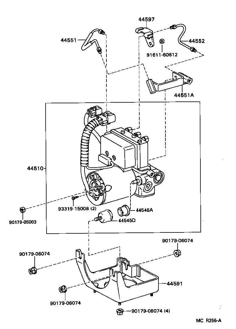  CROWN CROWN MAJESTA |  BRAKE TUBE CLAMP