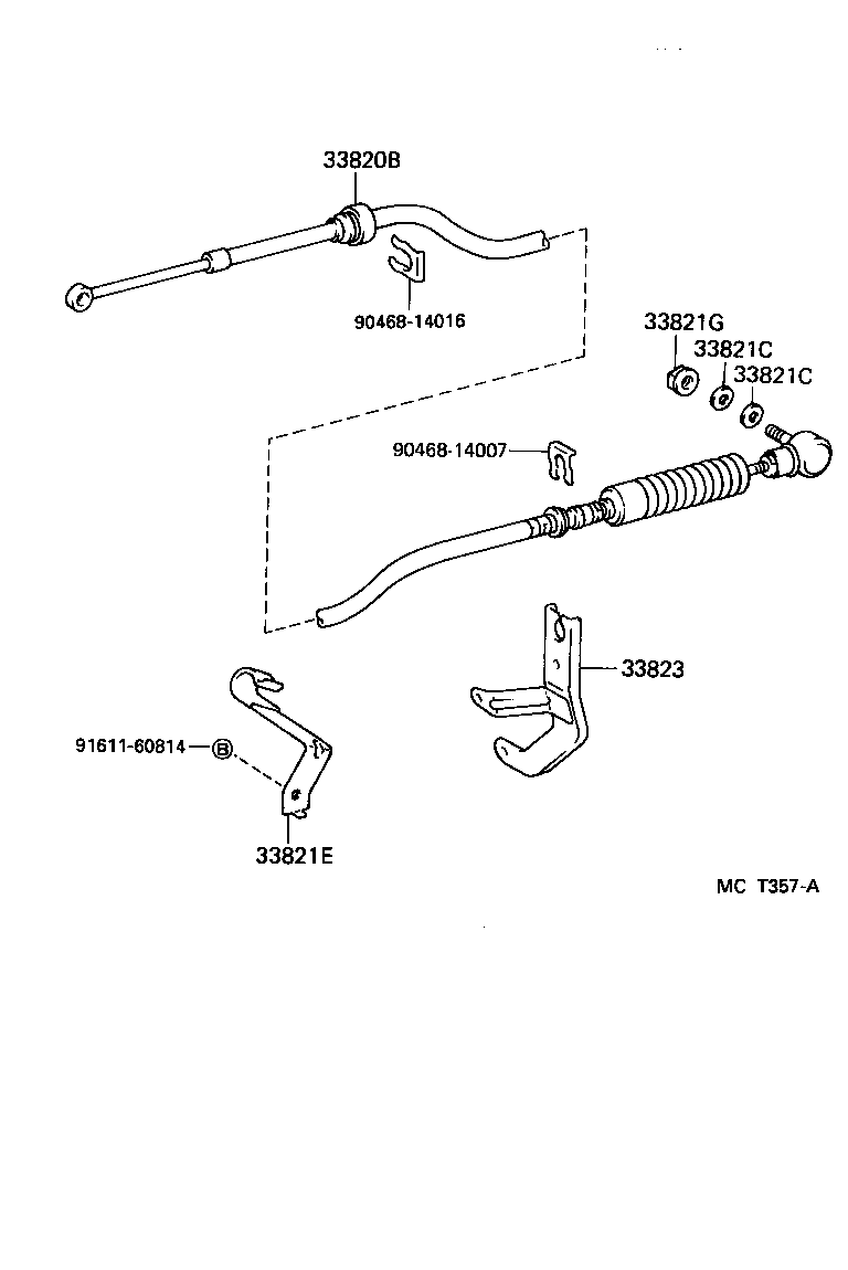  HIACE TRUCK |  SHIFT LEVER RETAINER